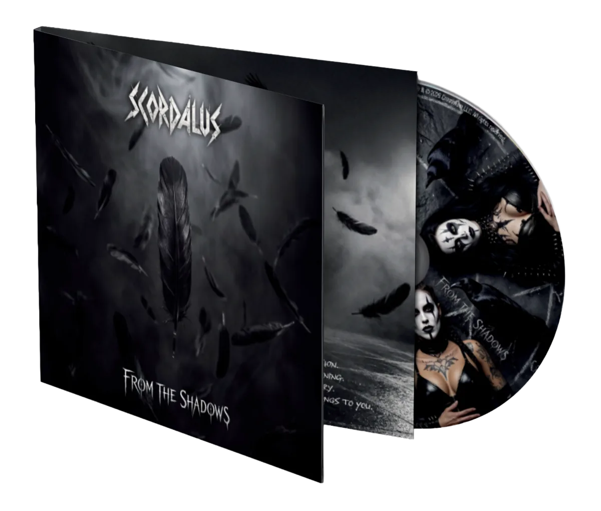 From the Shadows – Scordalus debut album on CD